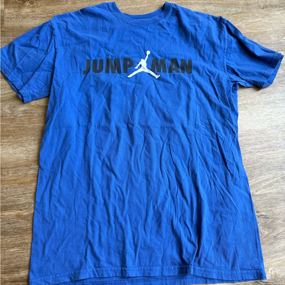 Jordan Jumpman Tee in Blue and Black